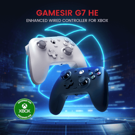 จอยเกม GAMESIR G7 HE - ELITE WHITE_1